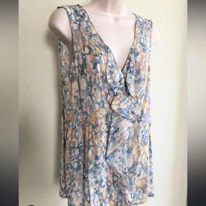 Anthropologie Edme & Esyllte Watercolor top